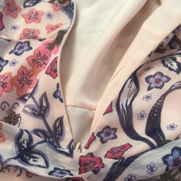 🌸NEW🌸 Ann Taylor Loft Pink Flower Dress - Picture 9 of 15